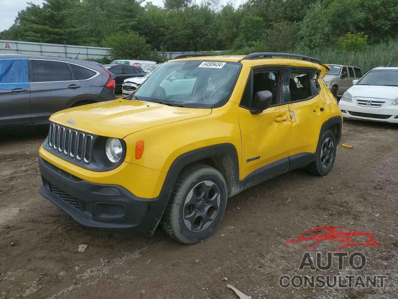 JEEP RENEGADE 2016 - ZACCJAAT3GPD87785