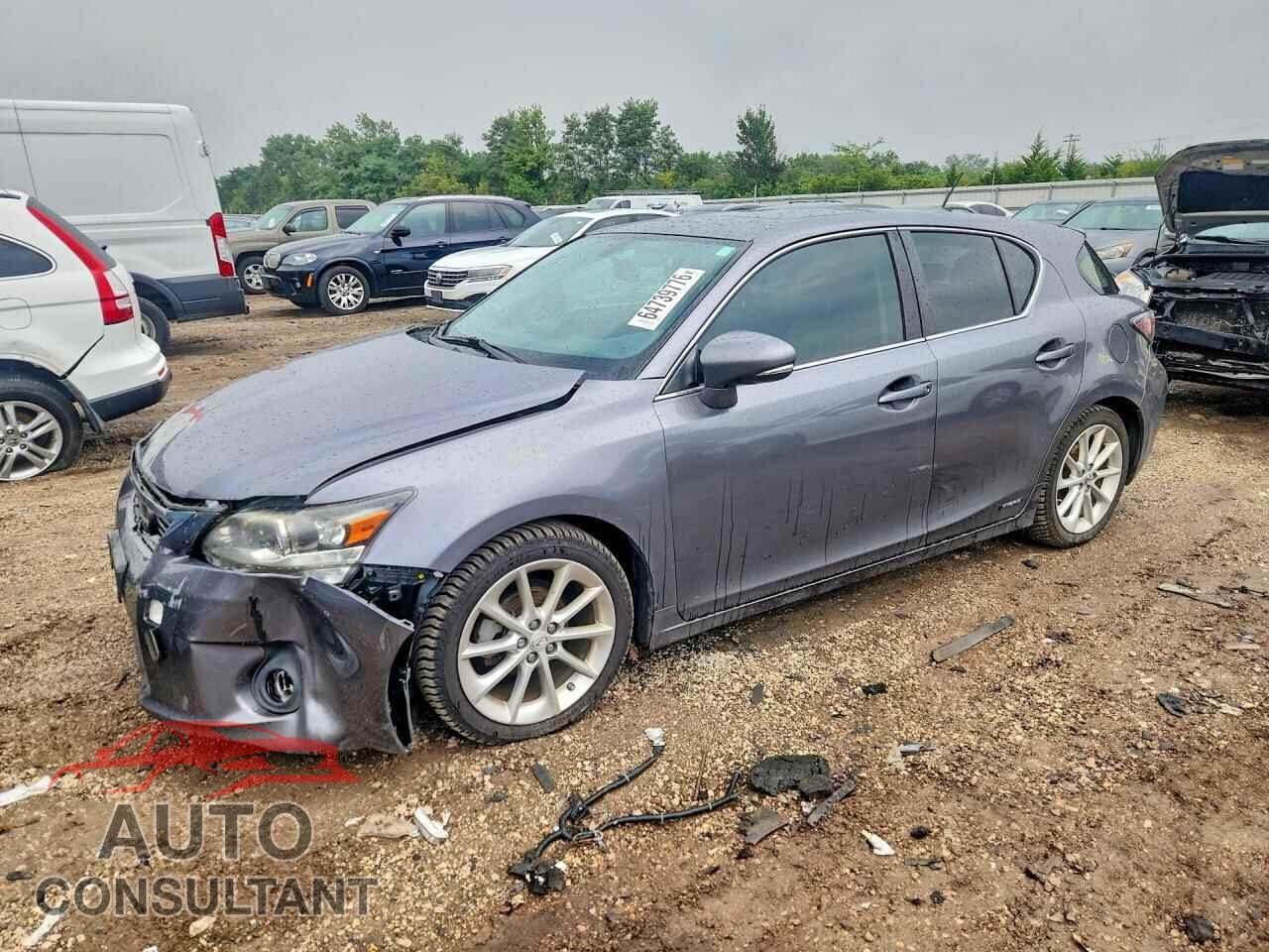 LEXUS CT 200 2013 - JTHKD5BH3D2148259