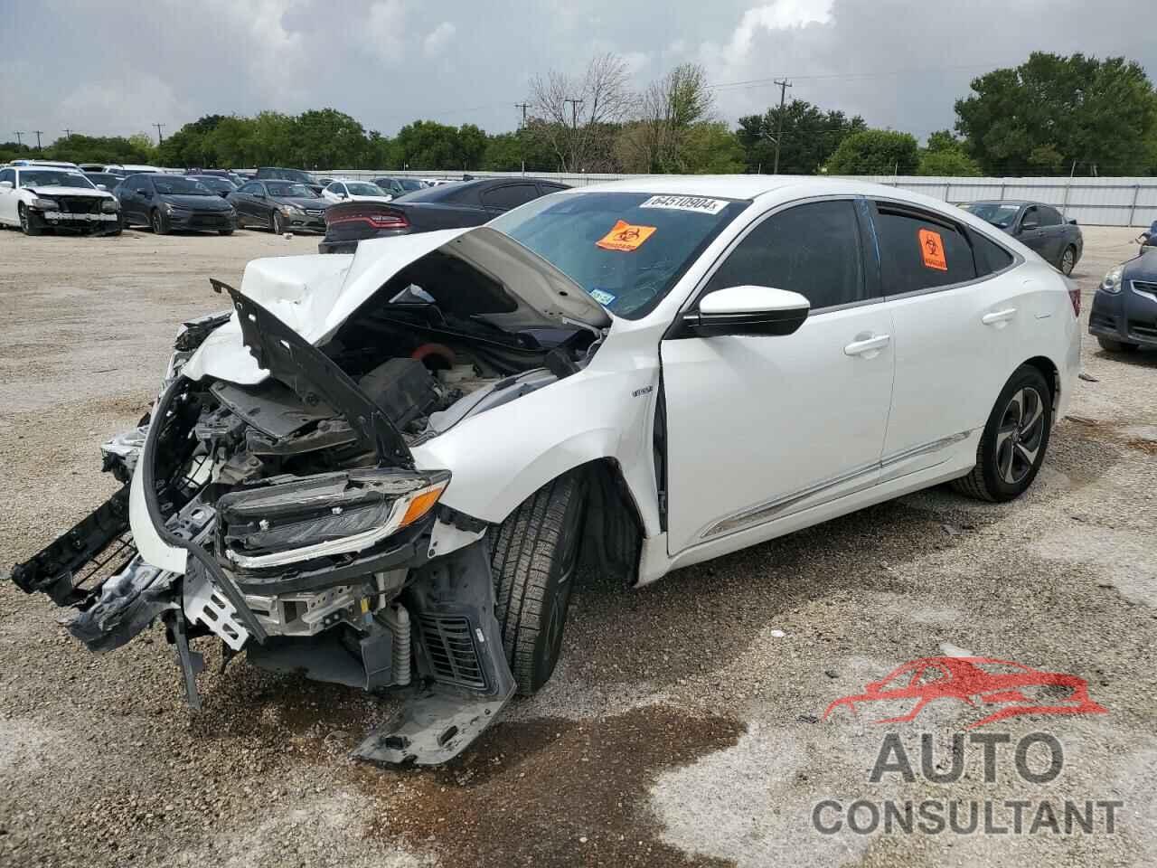 HONDA INSIGHT 2019 - 19XZE4F55KE014506