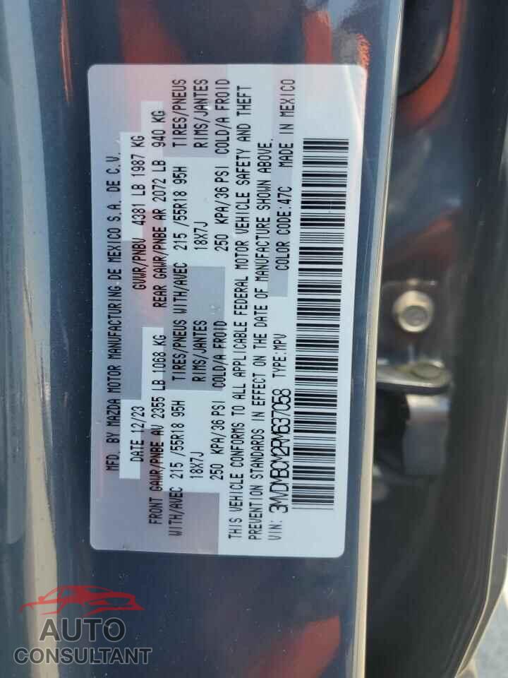 MAZDA CX30 2024 - 3MVDMBCM2RM637058