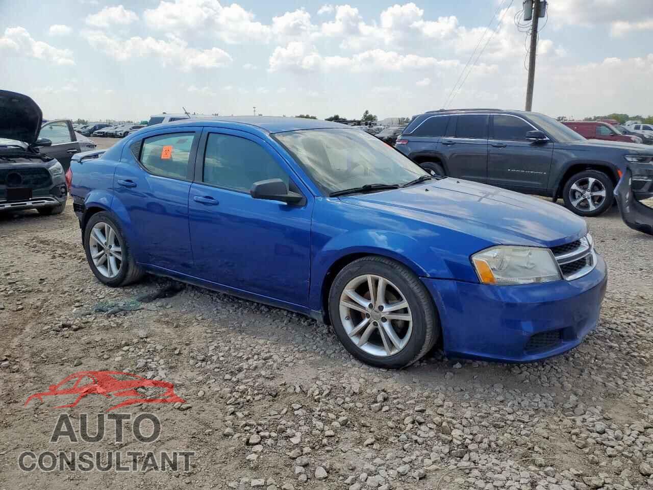 DODGE AVENGER 2012 - 1C3CDZAG5CN314837