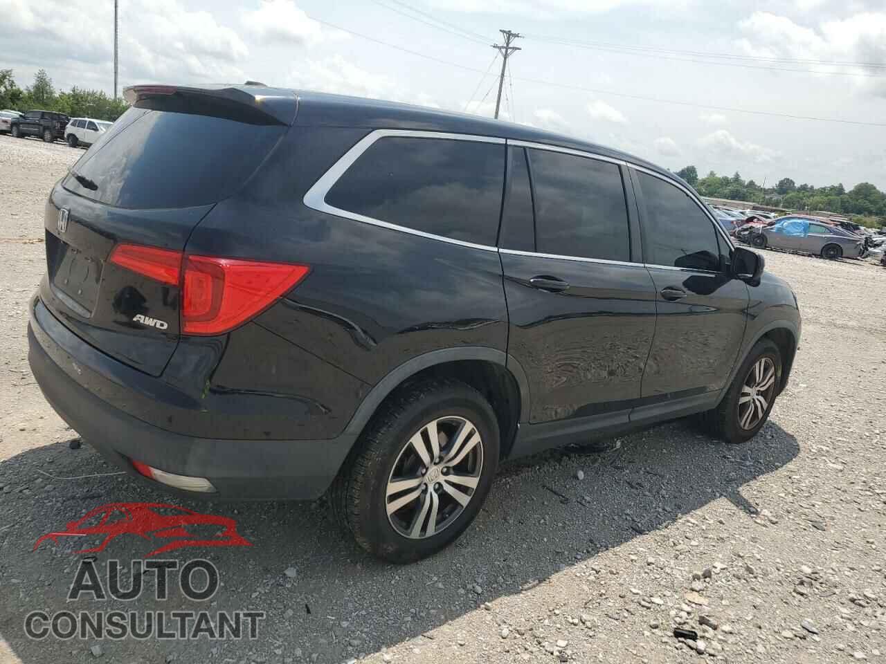 HONDA PILOT 2017 - 5FNYF6H56HB024479