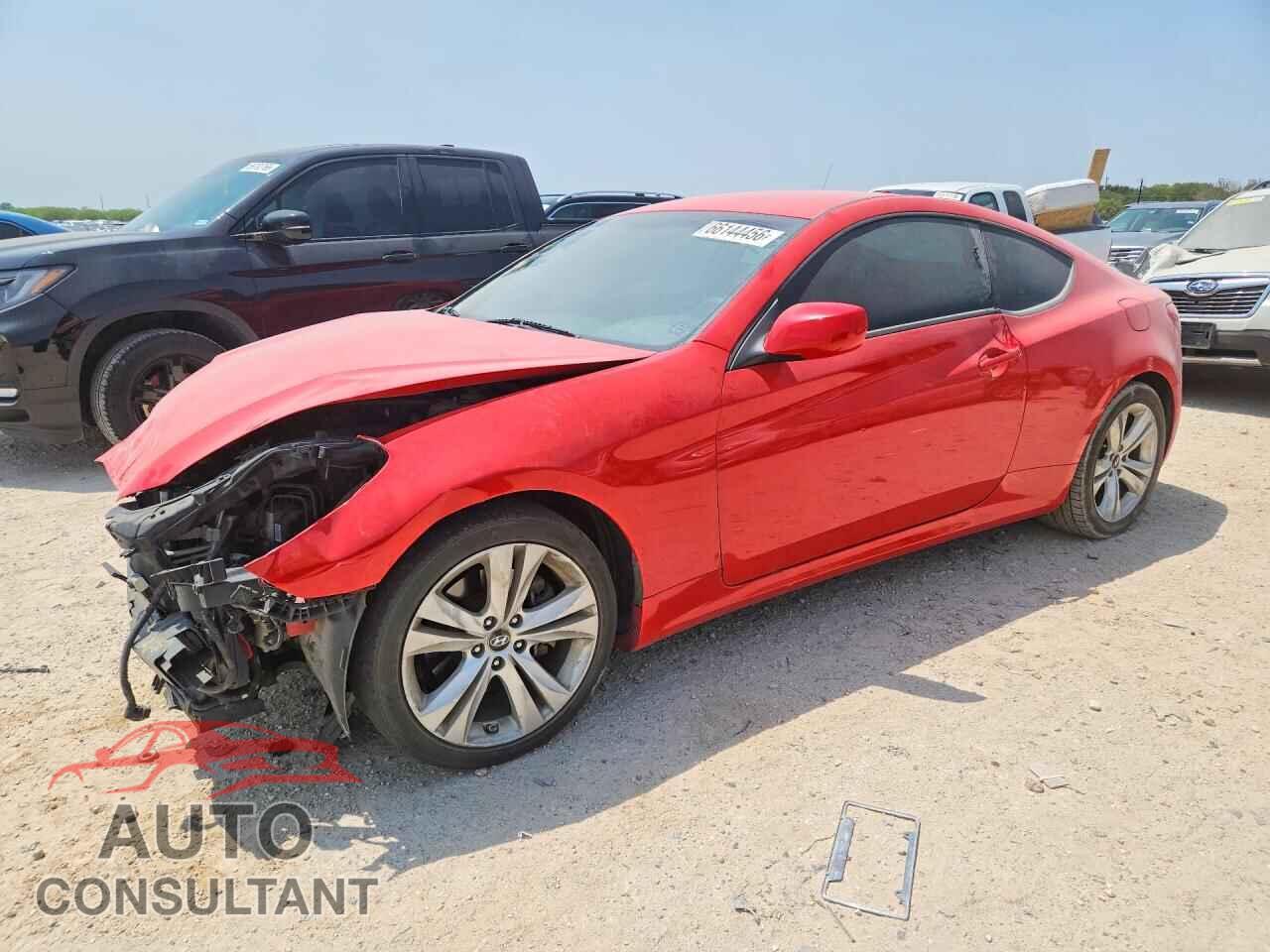 HYUNDAI GENESIS 2012 - KMHHT6KD3CU078469