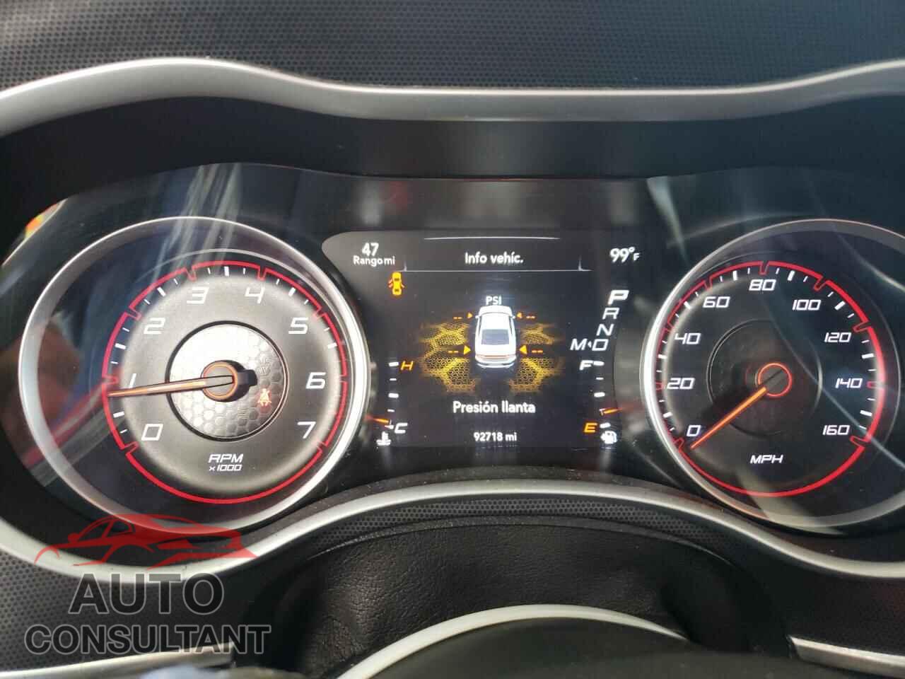 DODGE CHARGER 2018 - 2C3CDXCT1JH122738