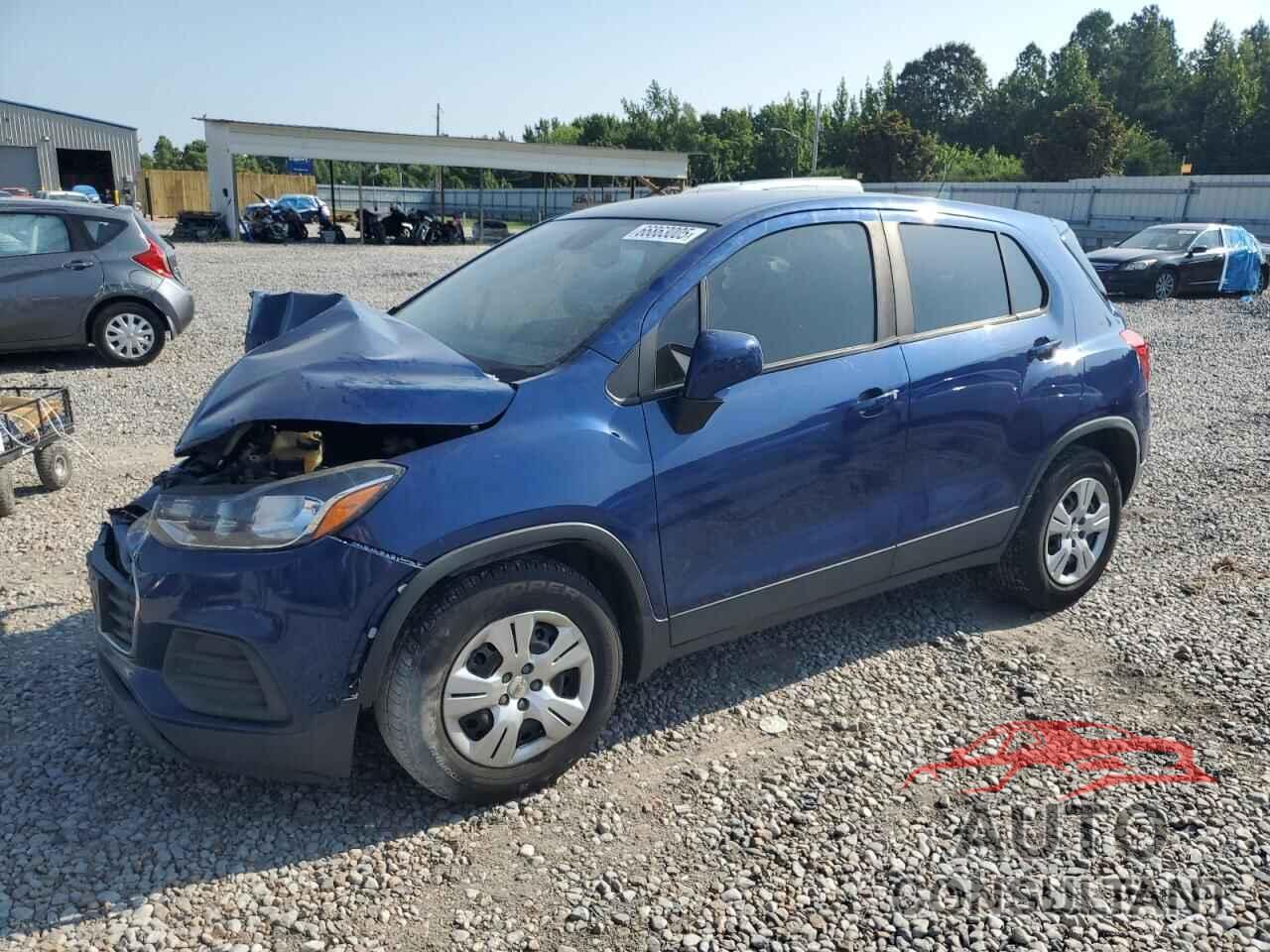 CHEVROLET TRAX 2017 - 3GNCJKSB8HL146057