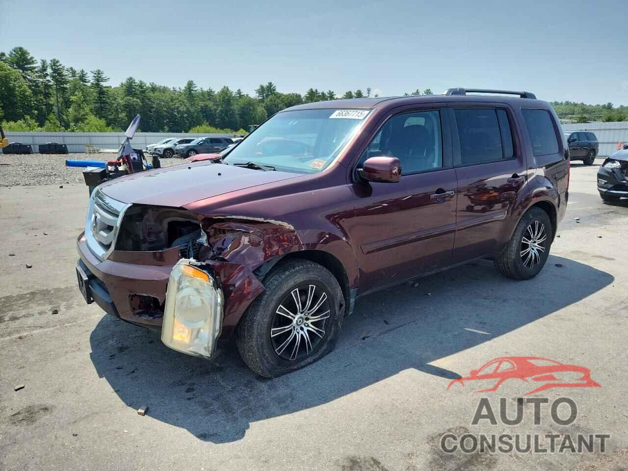 HONDA PILOT 2011 - 5FNYF4H4XBB012435