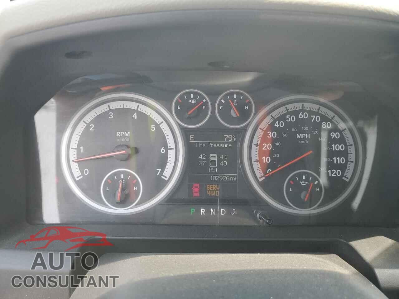 DODGE RAM 1500 2012 - 1C6RD7LT0CS180820