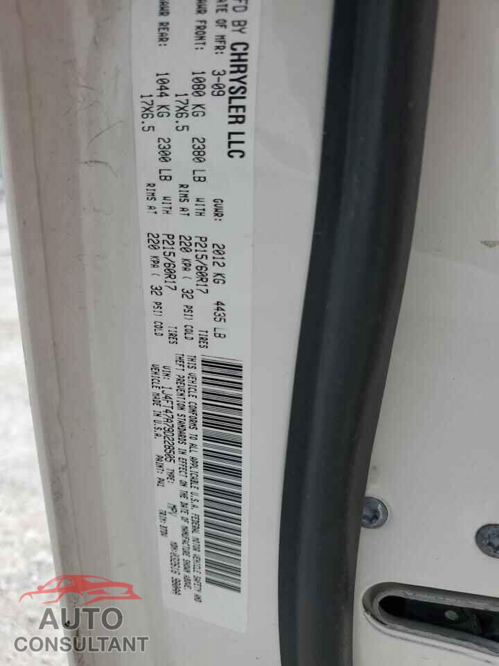 JEEP COMPASS 2009 - 1J4FT47A79D228505