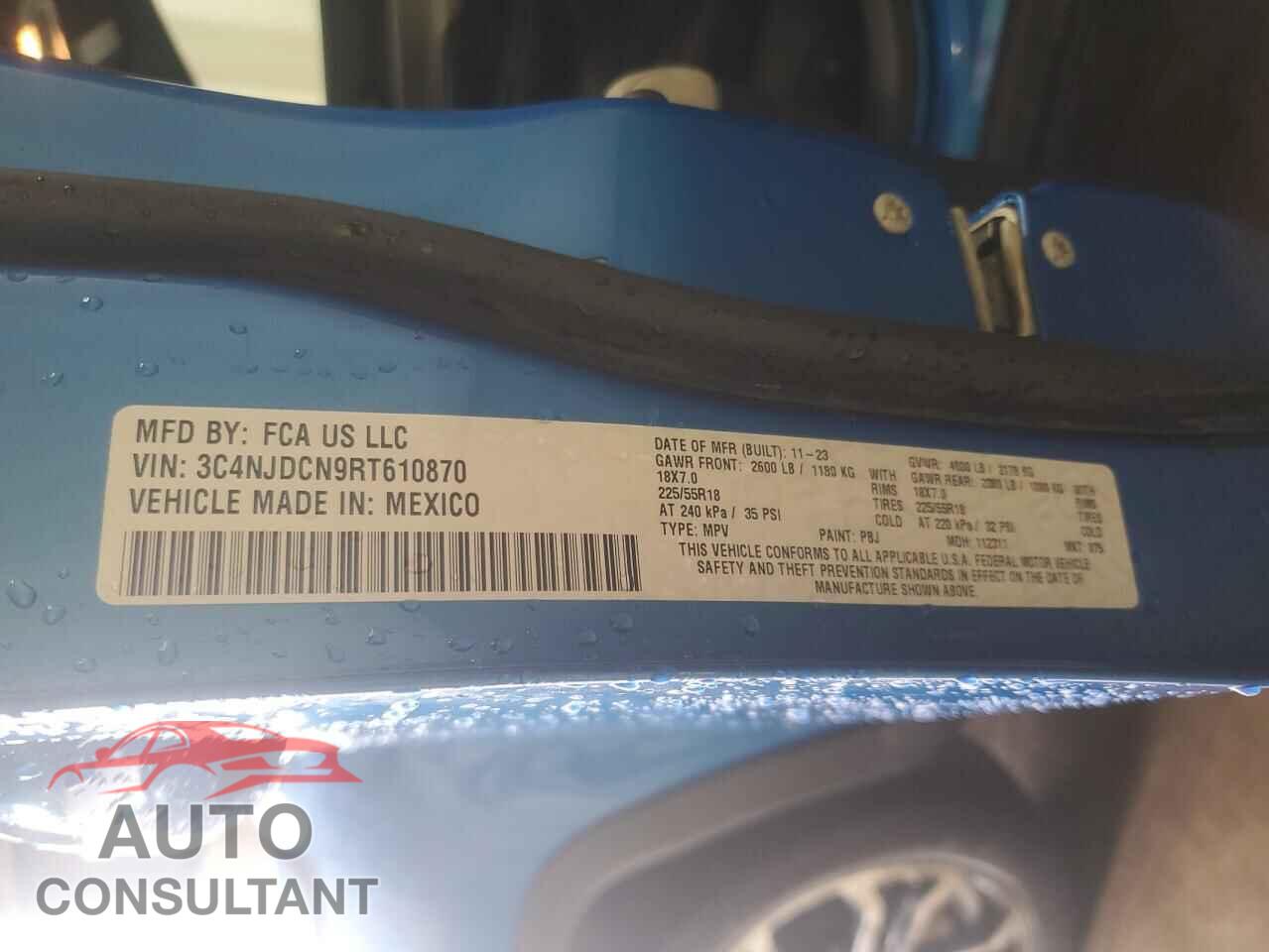 JEEP COMPASS 2024 - 3C4NJDCN9RT610870