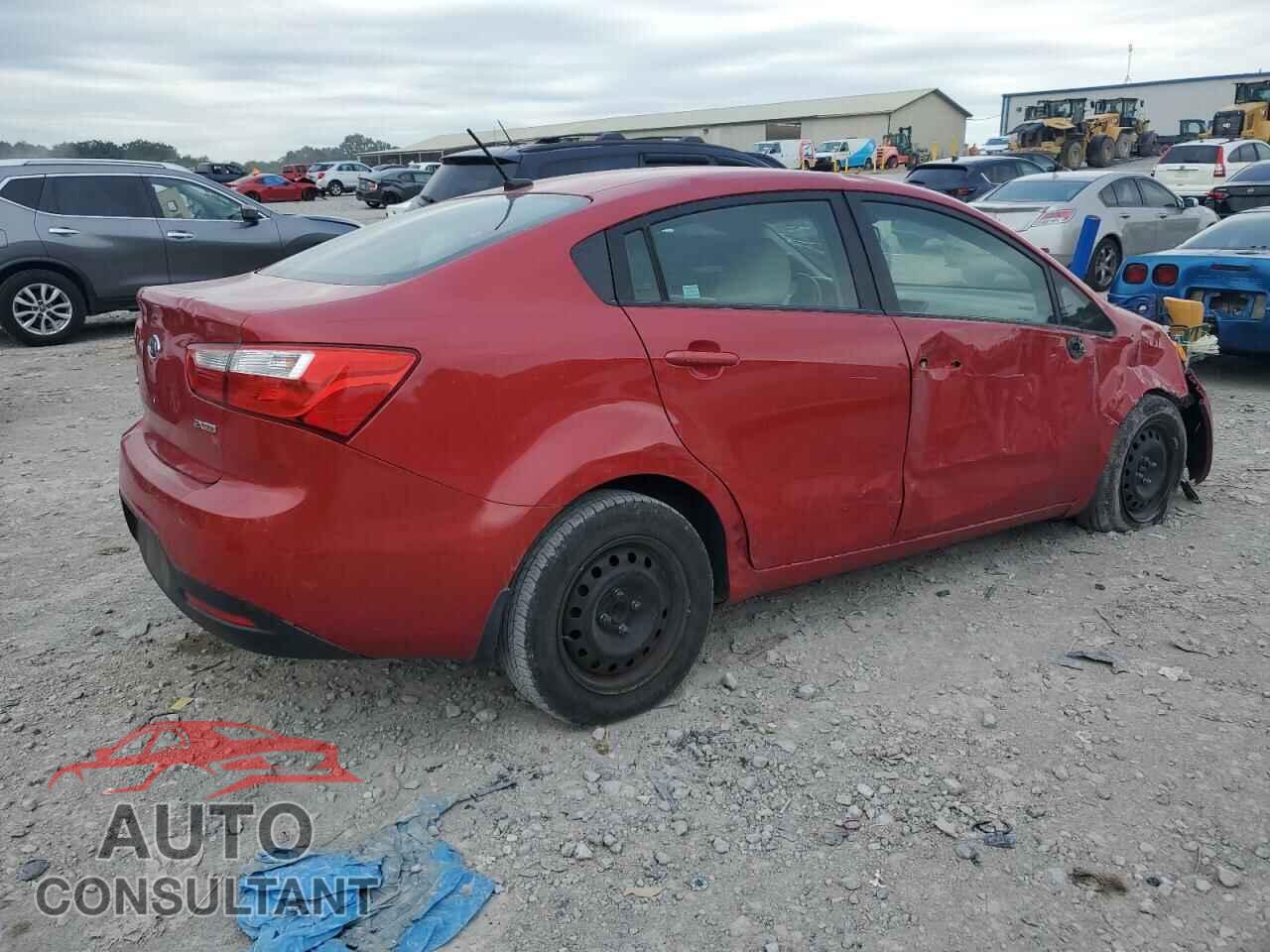 KIA RIO 2012 - KNADN4A39C6051014