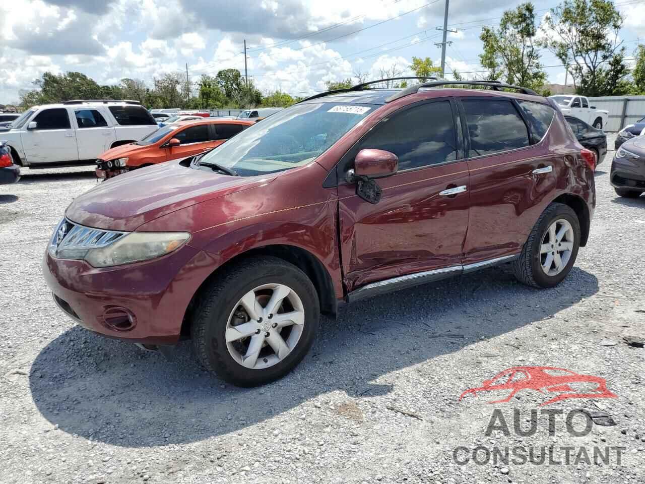 NISSAN MURANO 2010 - JN8AZ1MU9AW001552