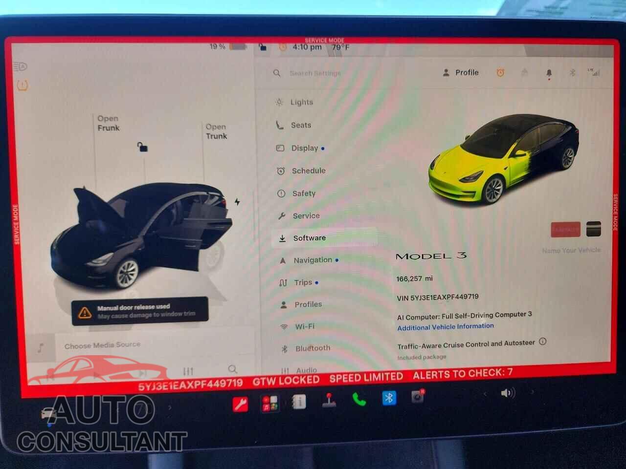 TESLA MODEL 3 2023 - 5YJ3E1EAXPF449719