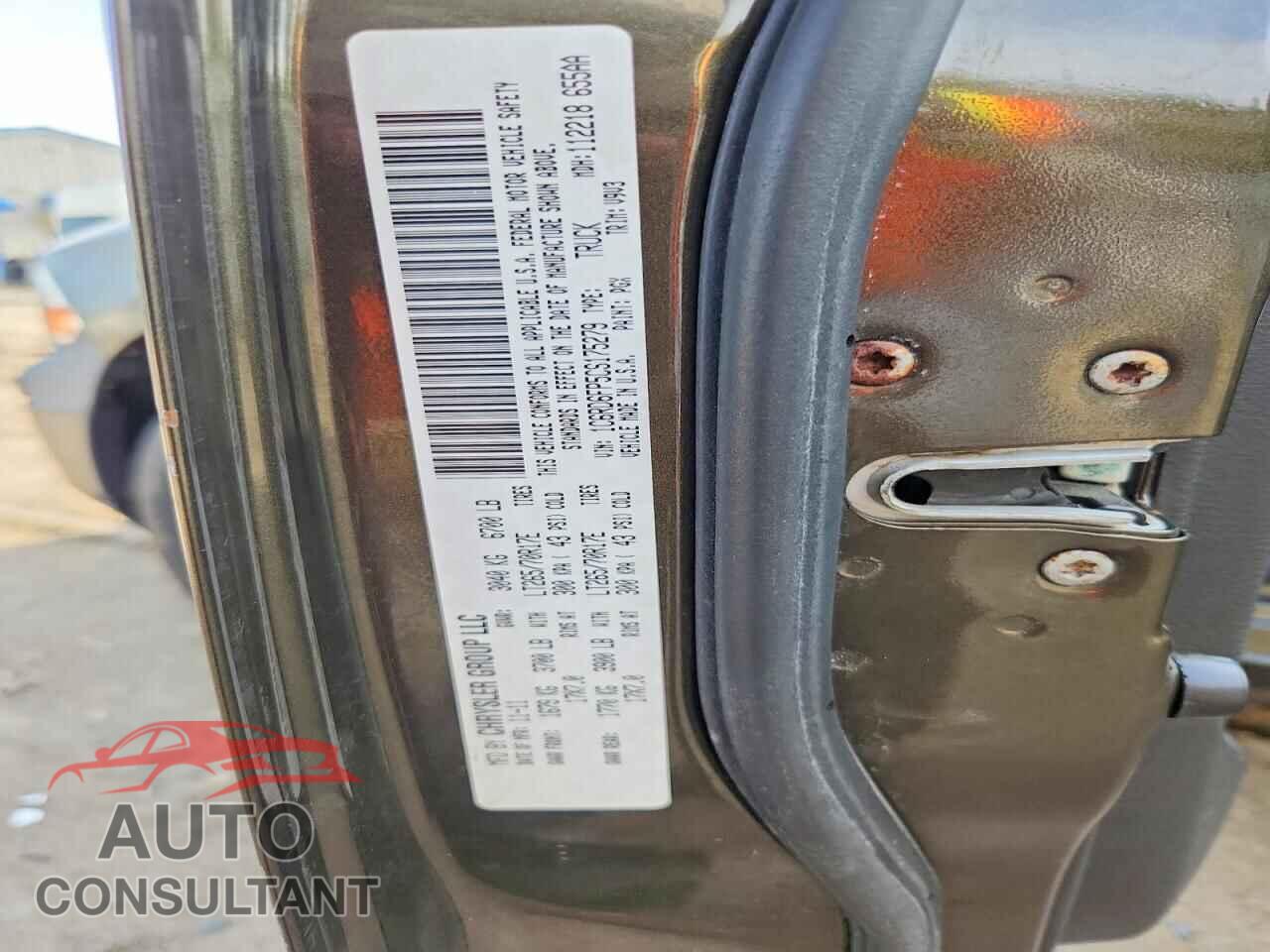 DODGE RAM 1500 2012 - 1C6RD6FP5CS175279