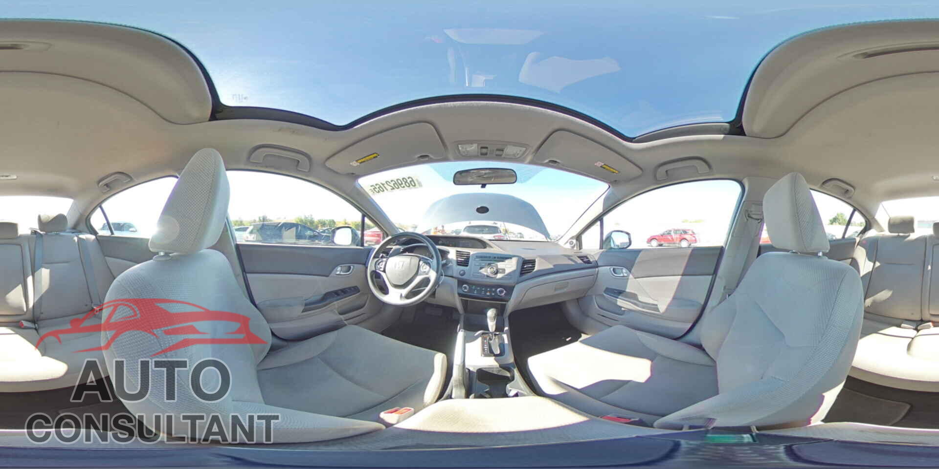 HONDA CIVIC 2012 - 19XFB2F85CE039224