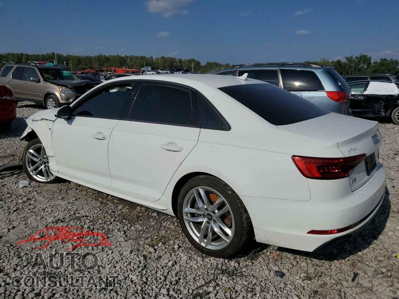 AUDI A4 2017 - WAUDNAF40HN047012