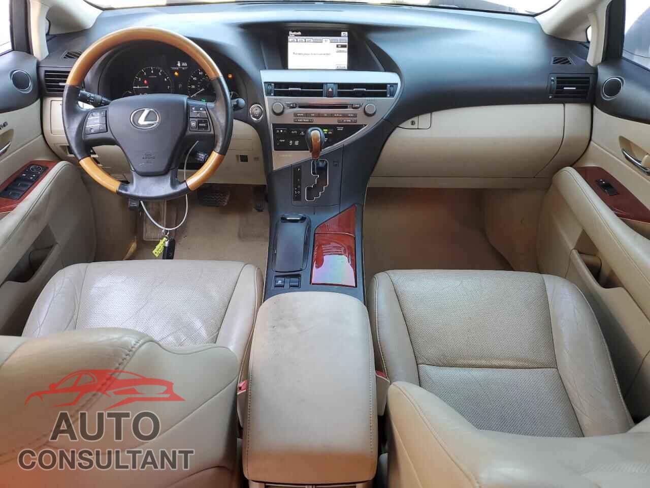 LEXUS RX350 2012 - 2T2ZK1BA8CC080618