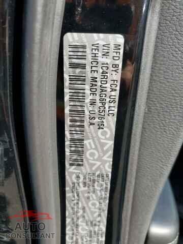 DODGE DURANGO 2023 - 1C4RDJAG6PC576164