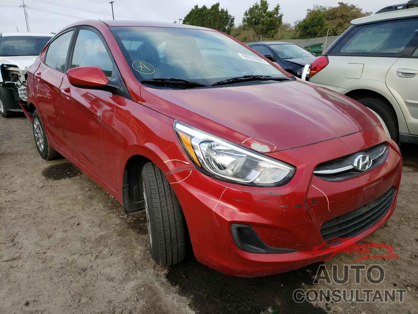 HYUNDAI ACCENT 2017 - KMHCT4AEXHU360186