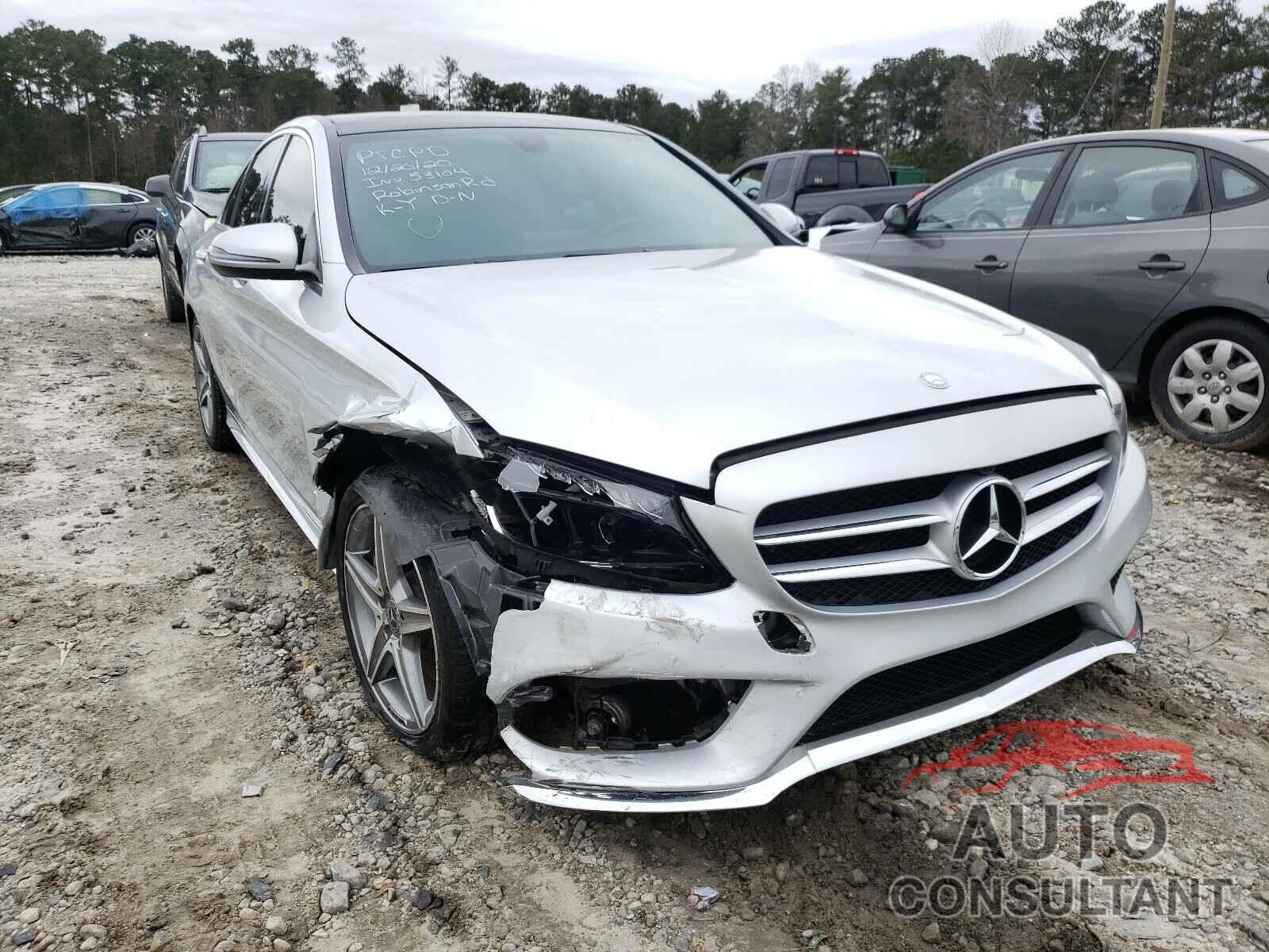 MERCEDES-BENZ C CLASS 2017 - 55SWF4JB4HU218888