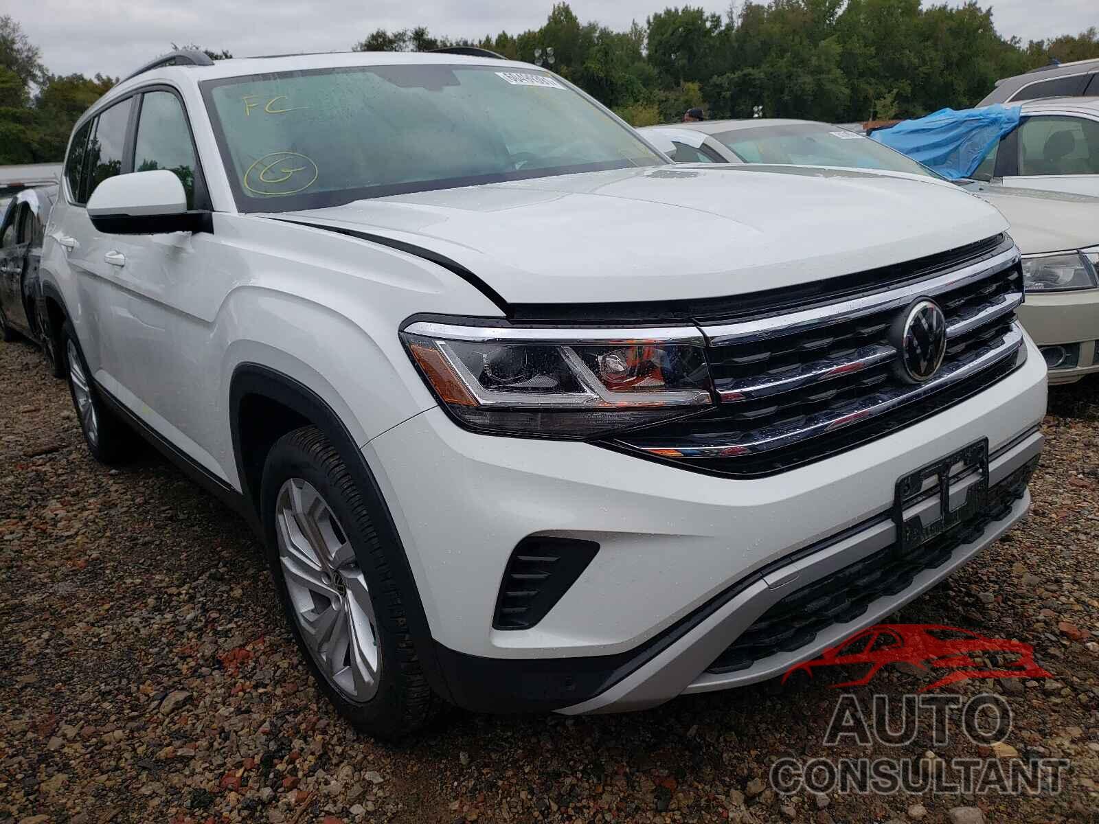 VOLKSWAGEN ATLAS 2021 - 1V2KR2CA8MC591406