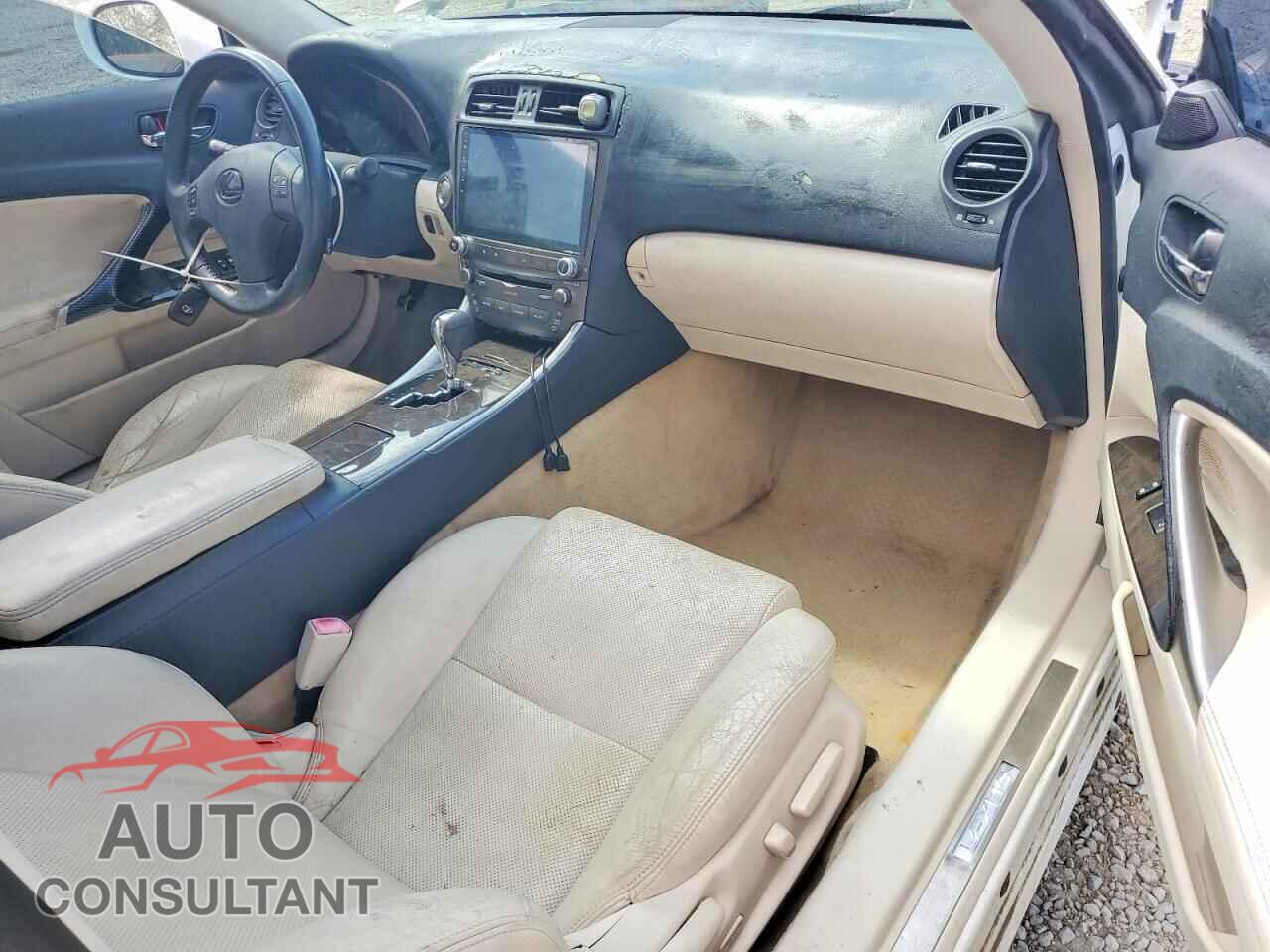 LEXUS IS 2010 - JTHFF2C26A2509385