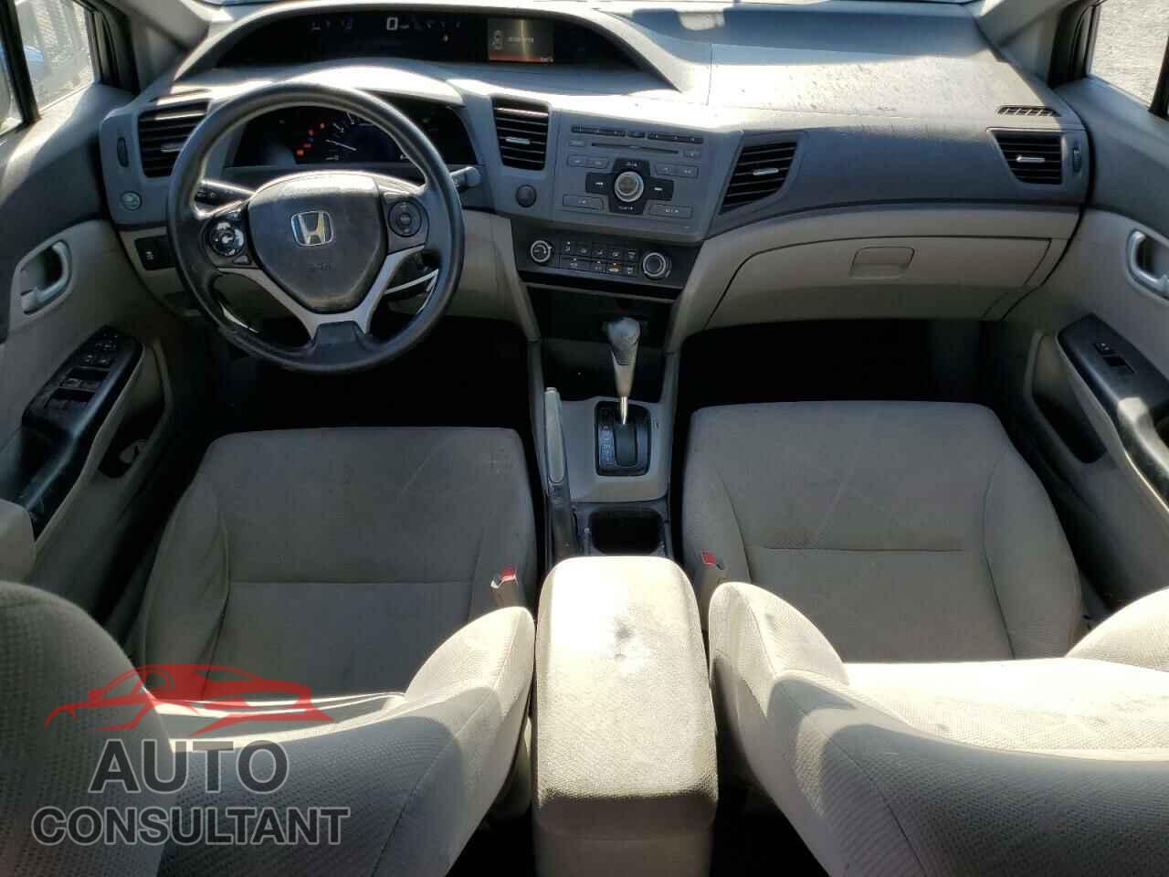 HONDA CIVIC 2012 - 19XFB2F58CE328412