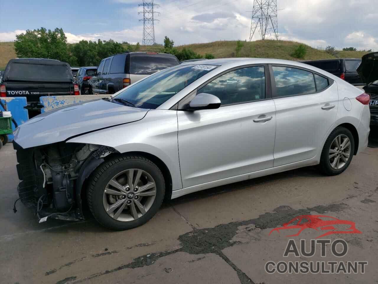 HYUNDAI ELANTRA 2018 - 5NPD84LF4JH310898