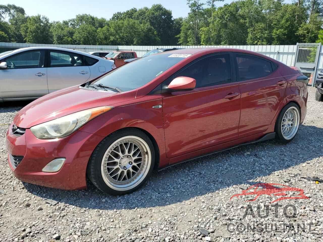 HYUNDAI ELANTRA 2012 - KMHDH4AE8CU378135