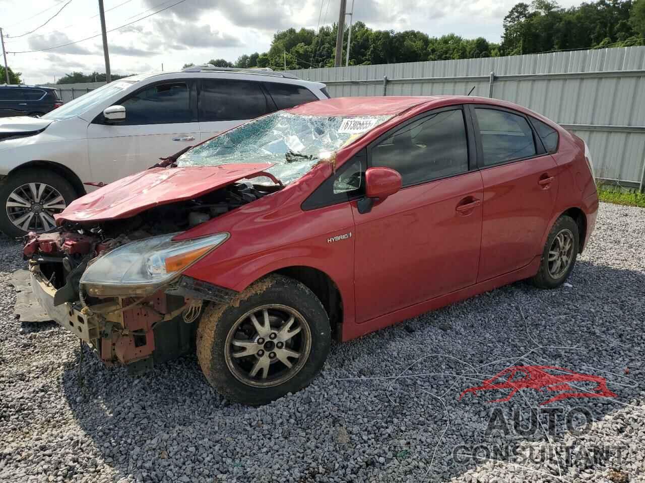 TOYOTA PRIUS 2011 - JTDKN3DU9B0290198