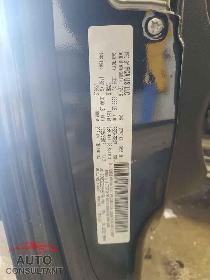 DODGE CARAVAN 2017 - 2C4RDGCG2HR662726
