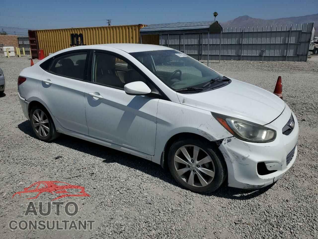 HYUNDAI ACCENT 2013 - KMHCU4AE6DU442407