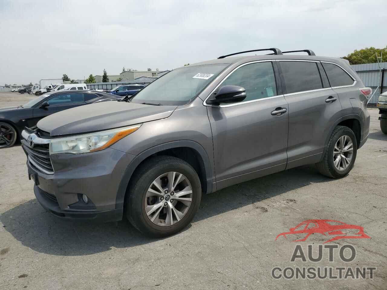 TOYOTA HIGHLANDER 2016 - 5TDZKRFH6GS134487