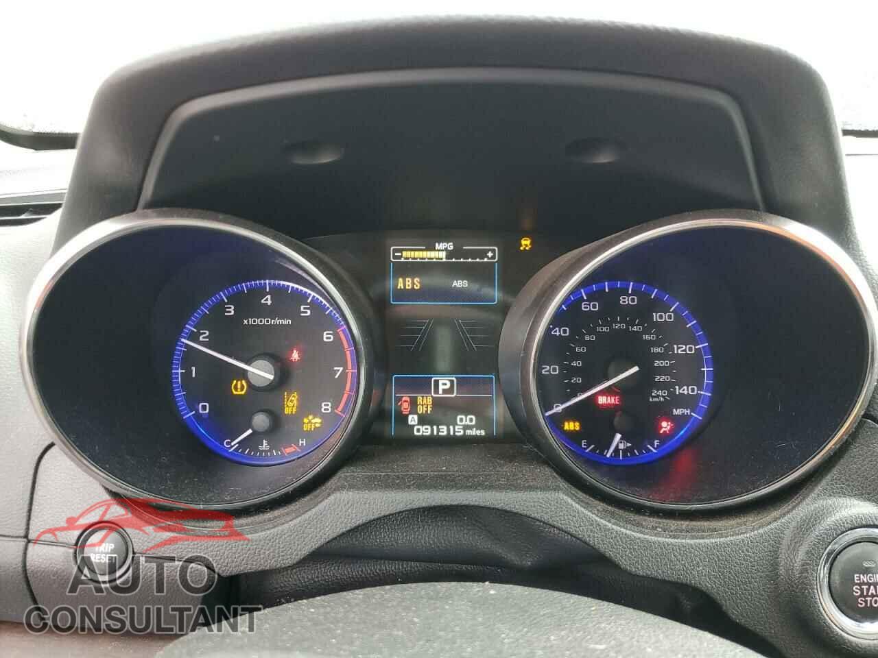 SUBARU OUTBACK 2017 - 4S4BSANC0H3334711