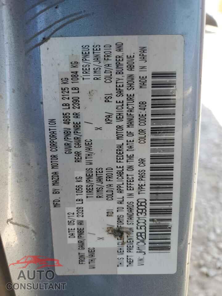 MAZDA 5 2012 - JM1CW2BL5C0139060