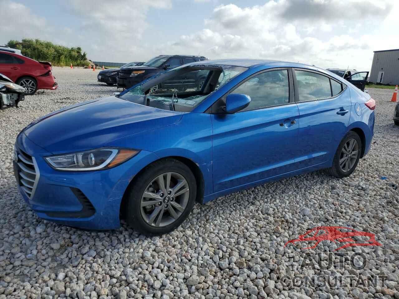 HYUNDAI ELANTRA 2018 - 5NPD84LFXJH346045