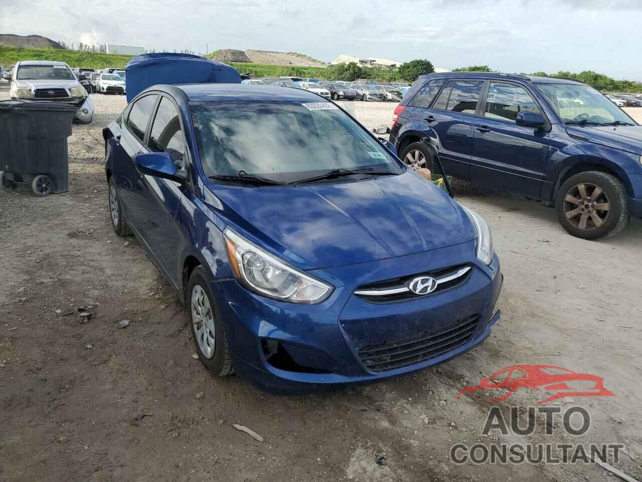 HYUNDAI ACCENT 2016 - KMHCT4AEXGU966960