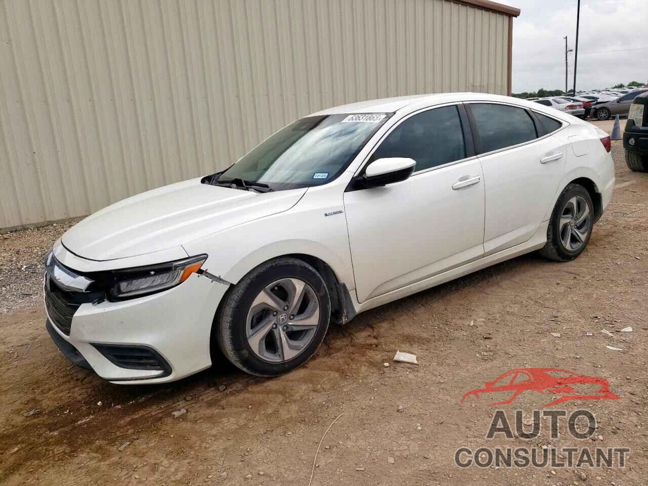 HONDA INSIGHT 2019 - 19XZE4F51KE018262