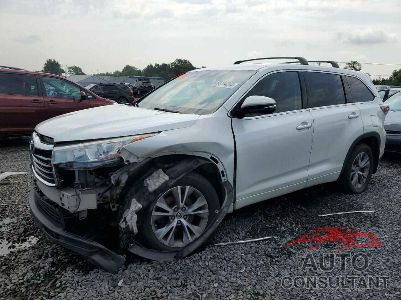 TOYOTA HIGHLANDER 2016 - 5TDBKRFH8GS248914