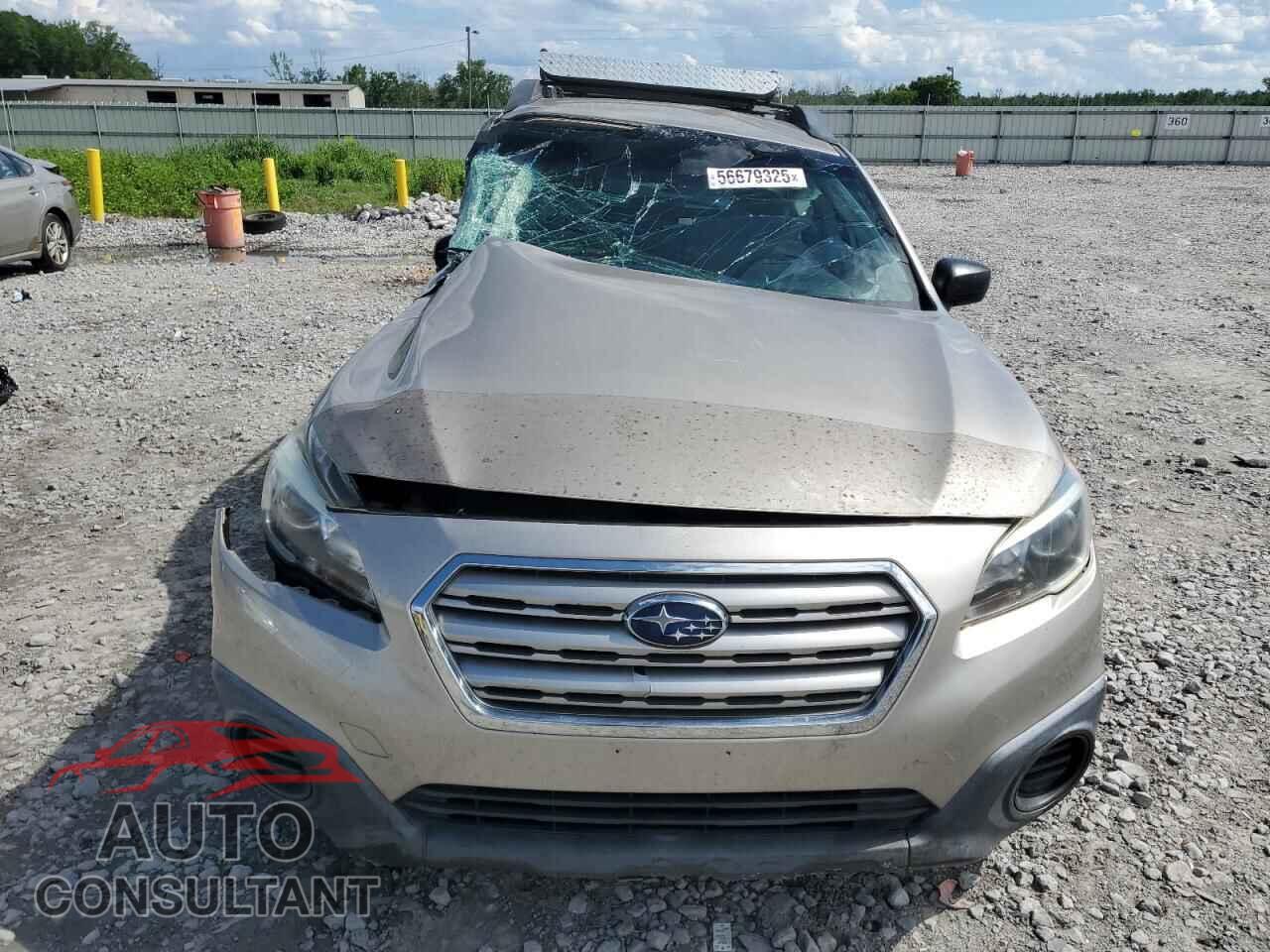 SUBARU OUTBACK 2016 - 4S4BSBAC9G3360962