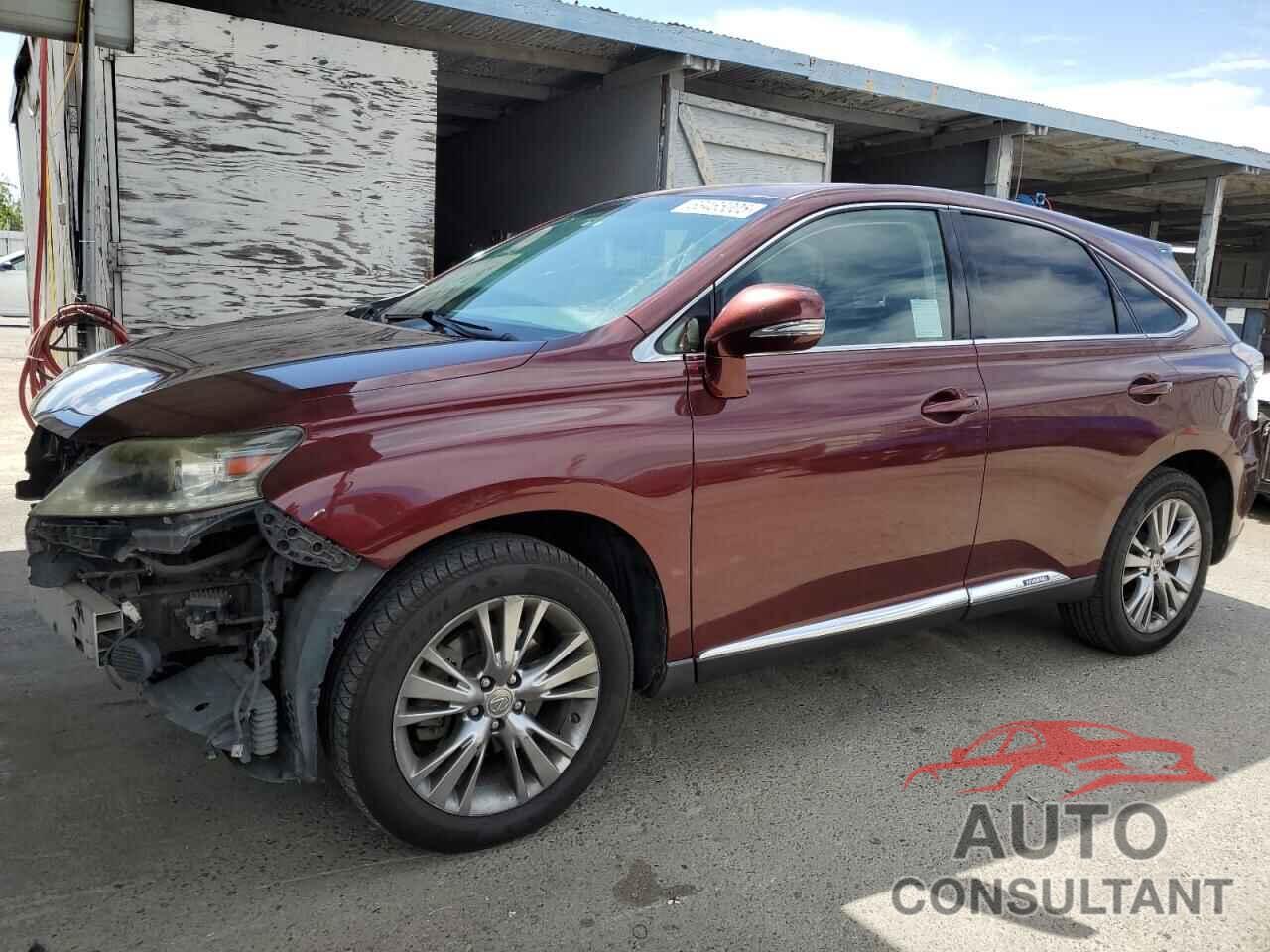 LEXUS RX450 2013 - JTJZB1BA2D2007133