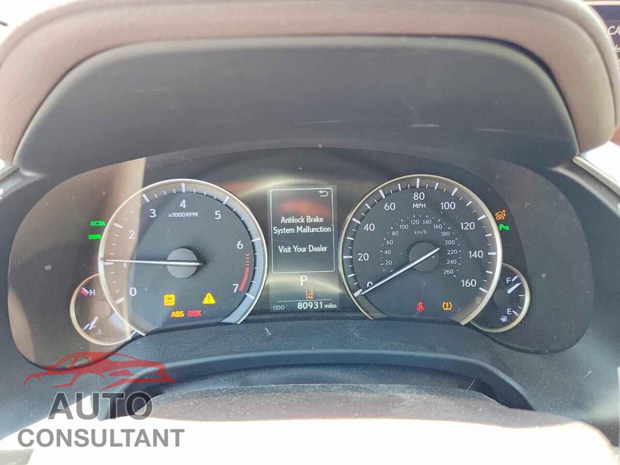 LEXUS RX350 2019 - 2T2BZMCA7KC195724