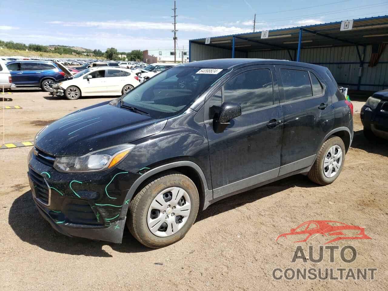 CHEVROLET TRAX 2017 - 3GNCJKSB7HL172231