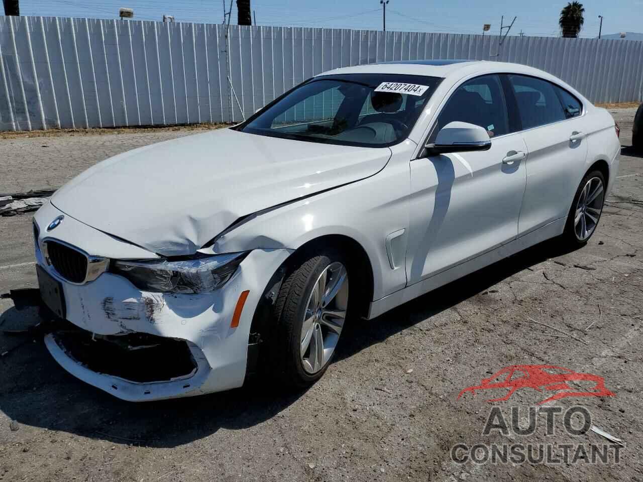 BMW 4 SERIES 2019 - WBA4J1C53KBM15815