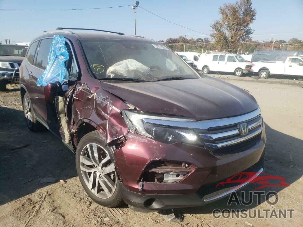 HONDA PILOT 2017 - 5FNYF6H96HB014022