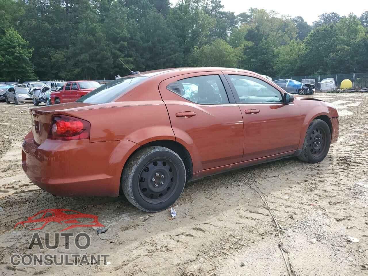 DODGE AVENGER 2012 - 1C3CDZAB1CN216604