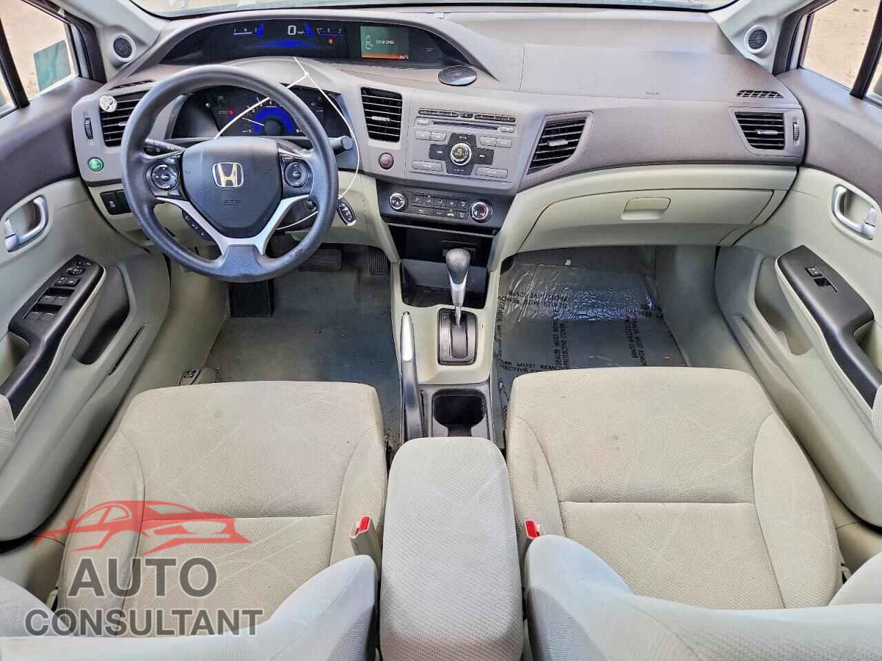 HONDA CIVIC 2012 - 19XFB2F84CE045998