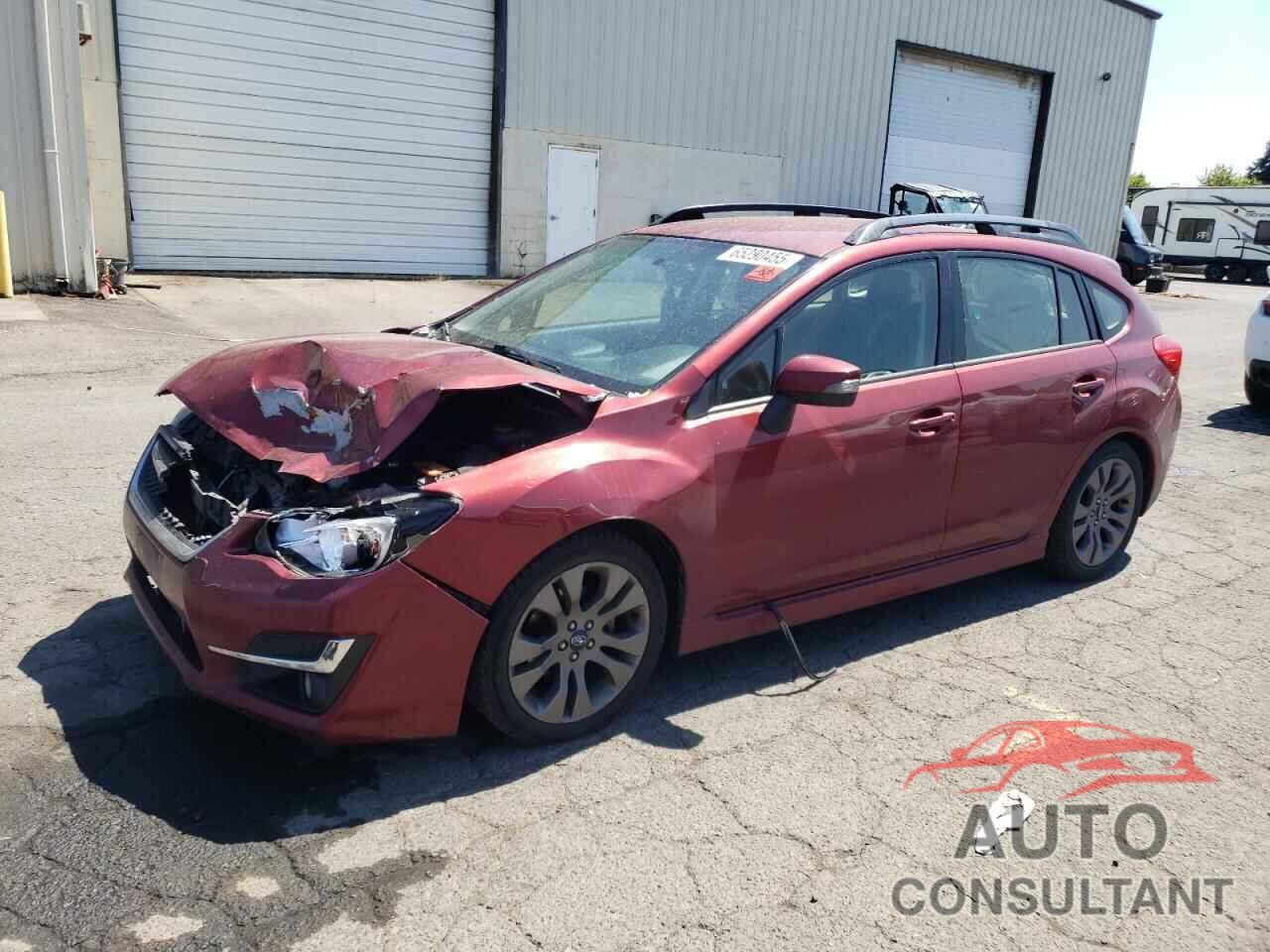 SUBARU IMPREZA 2016 - JF1GPAP61G8213311