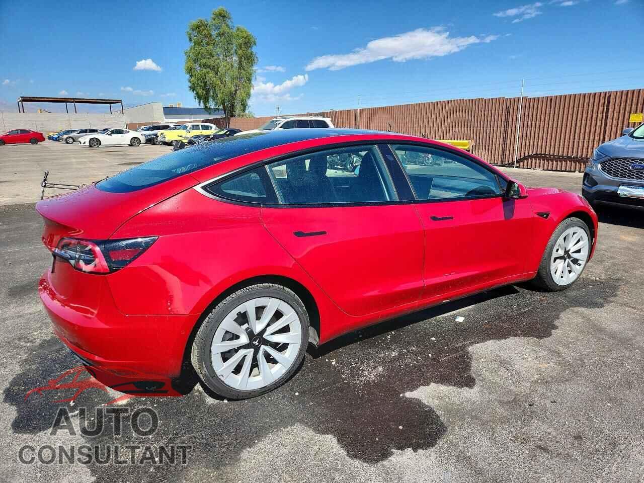 TESLA MODEL 3 2022 - 5YJ3E1EA5NF286538