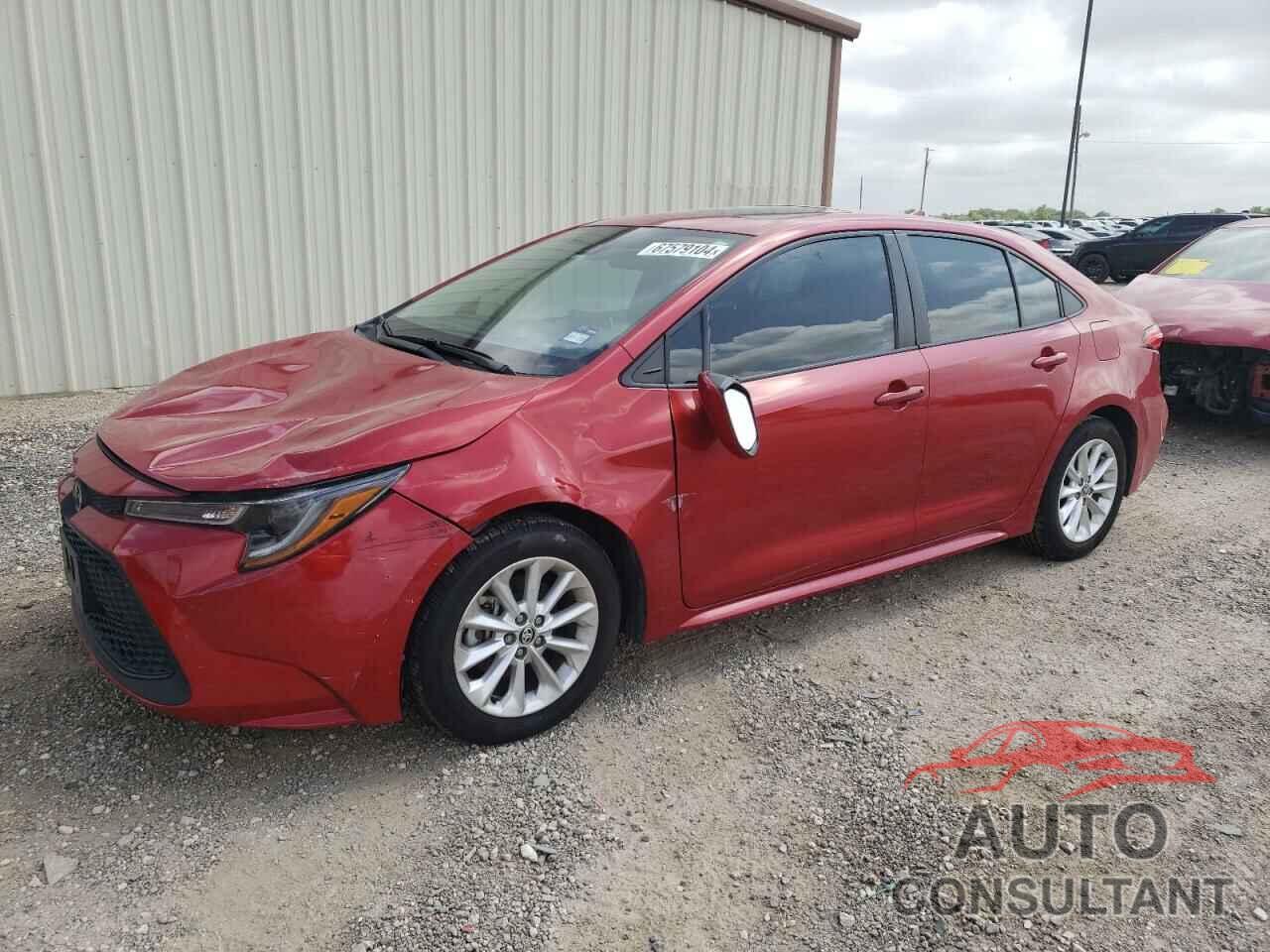TOYOTA COROLLA 2020 - 5YFHPRAE8LP019080