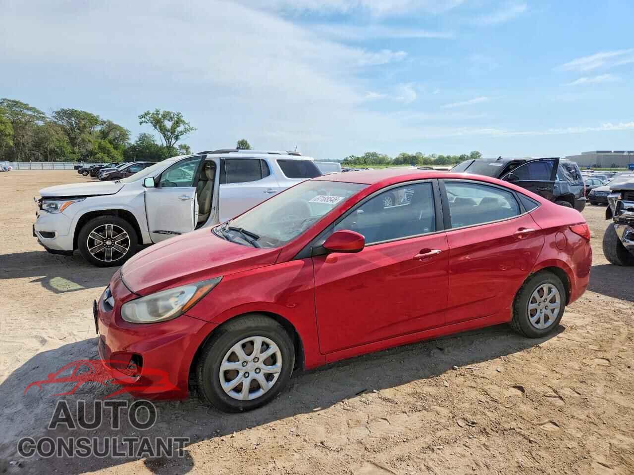 HYUNDAI ACCENT 2013 - KMHCT4AE7DU494812